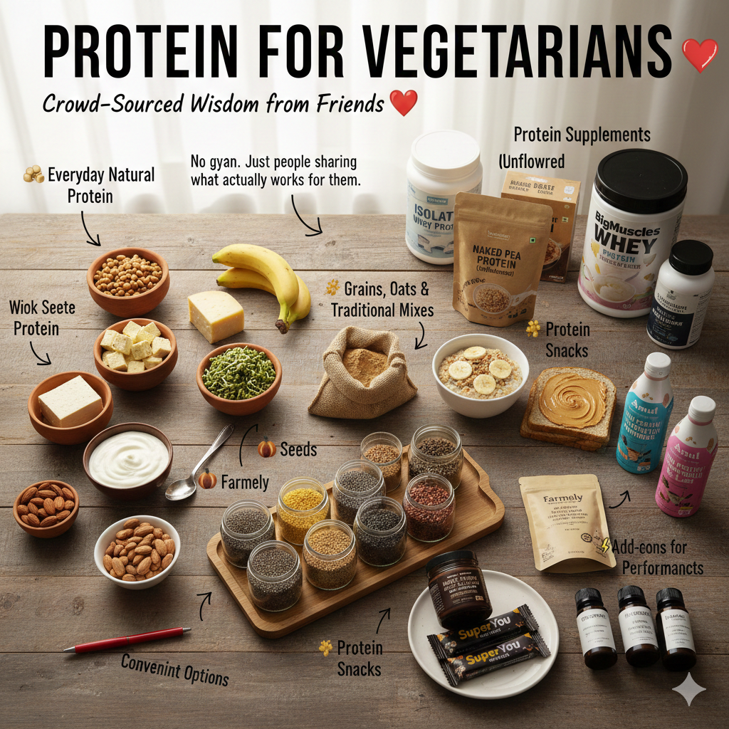 Protein for Vegetarians - Kailash Gajara